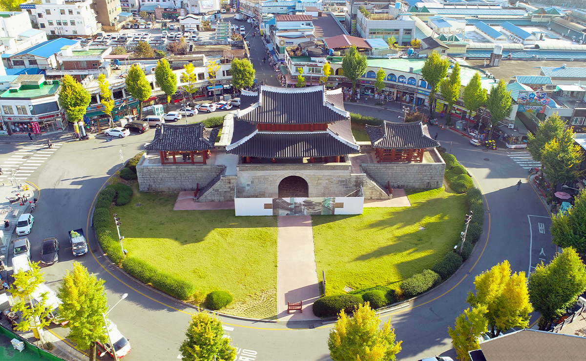 전주 풍남문, 1768년 이름을 되찾은 전주성 남문의 자리