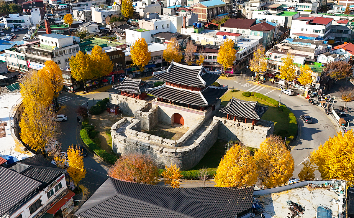 전주 풍남문 전경.