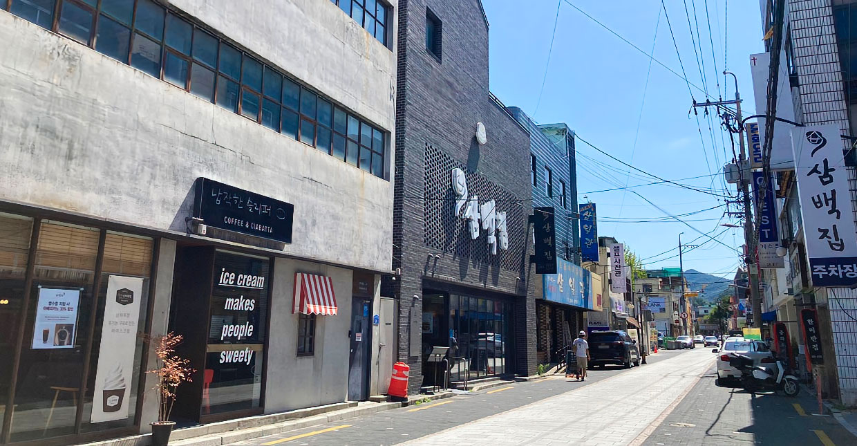 풍패지관 골목에서 시작되는 전주 구도심의 밤, 객리단길