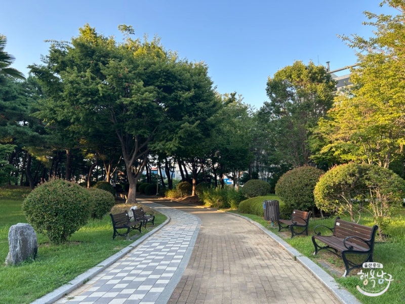 울산문화공원 산책길을 소개한 남구 블로그 기자 글의 사진입니다.