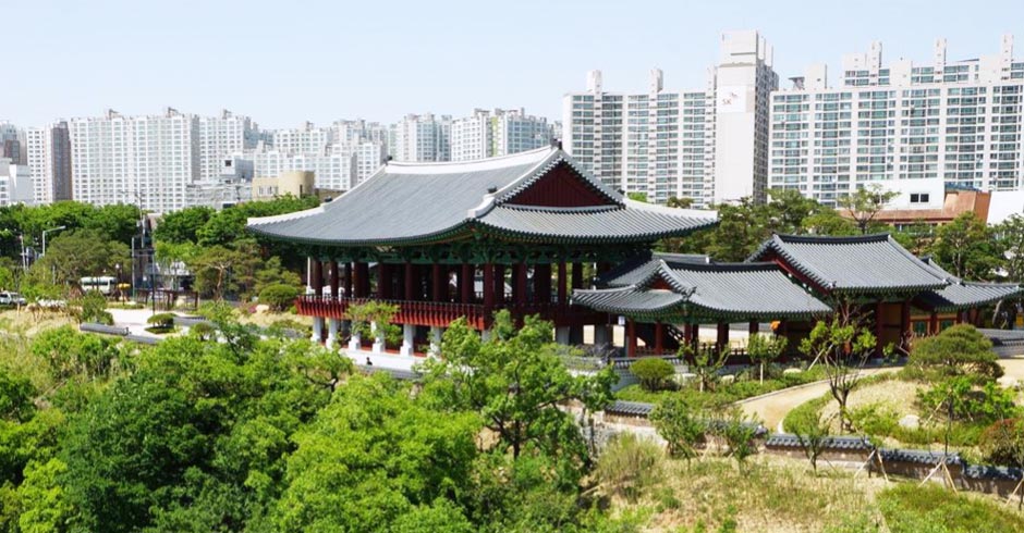 태화루 전경입니다.