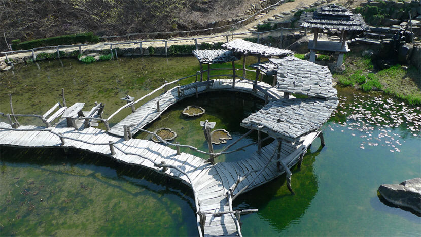 산청수선사 전경입니다.