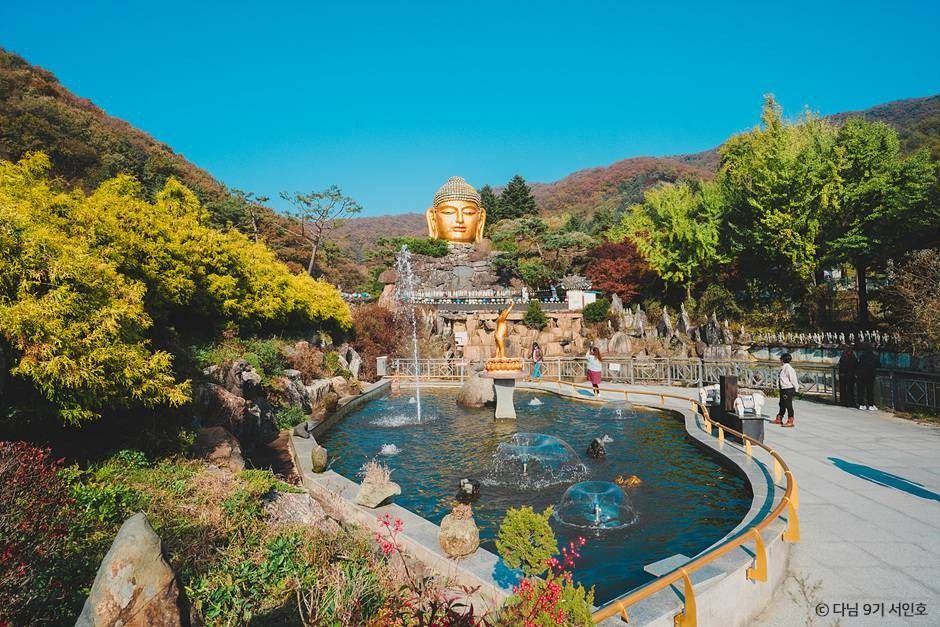 와우정사 경내 전경