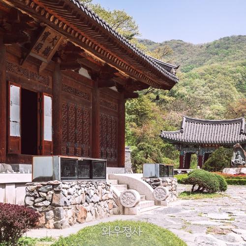 용인관광이 소개한 와우정사 전경