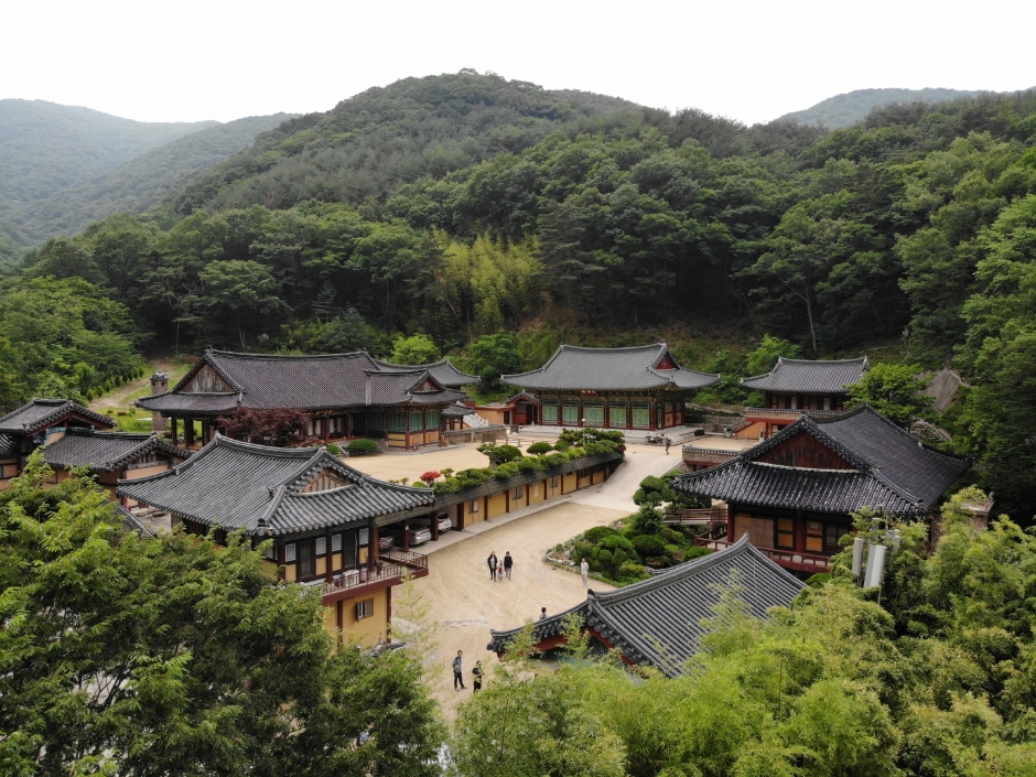 양산 내원사 전경입니다.