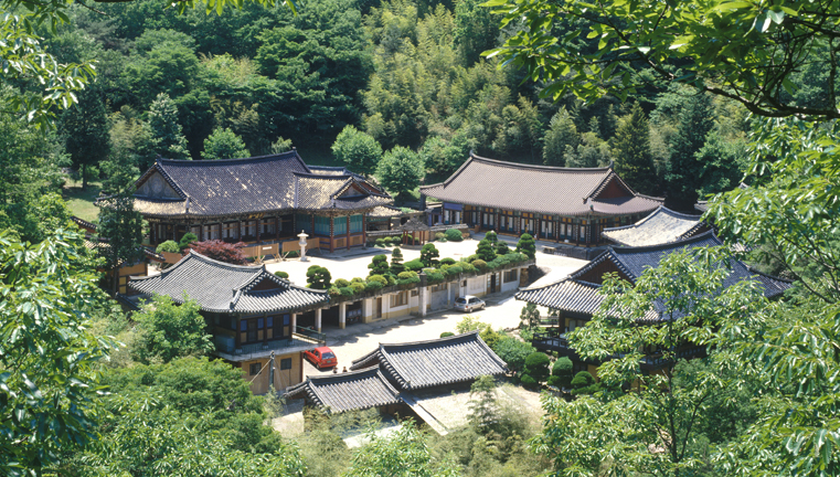 양산 내원사 전경입니다.