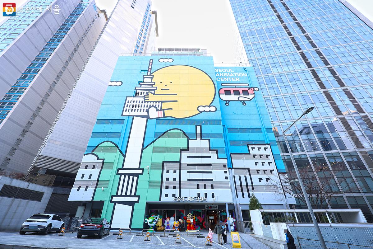 Seoul Animation Center, from Namsan via Myeongdong and back to Namsan