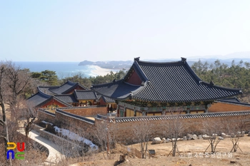 양양 낙산사 전경입니다.