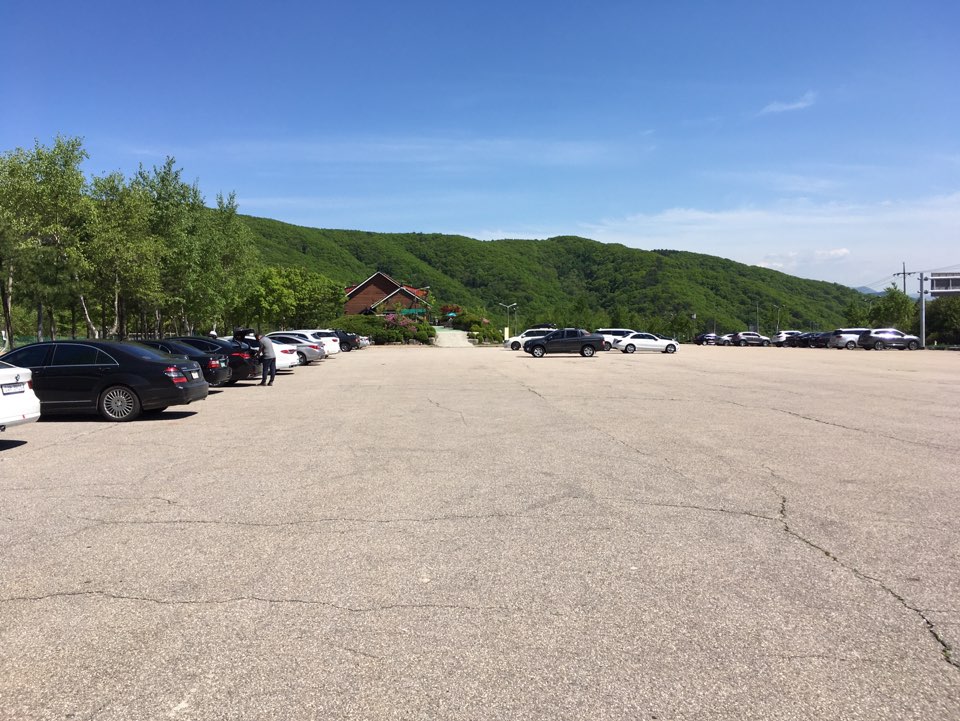 오대산 동대산 탐방로 모습입니다.