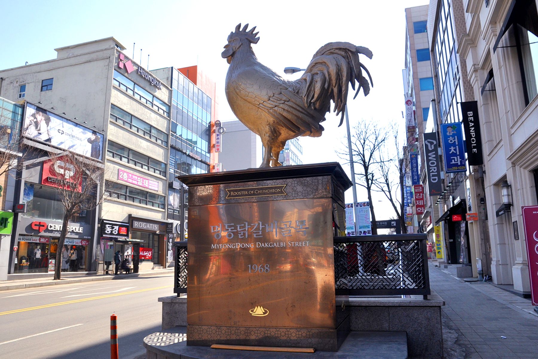춘천 낭만시장 전경.
