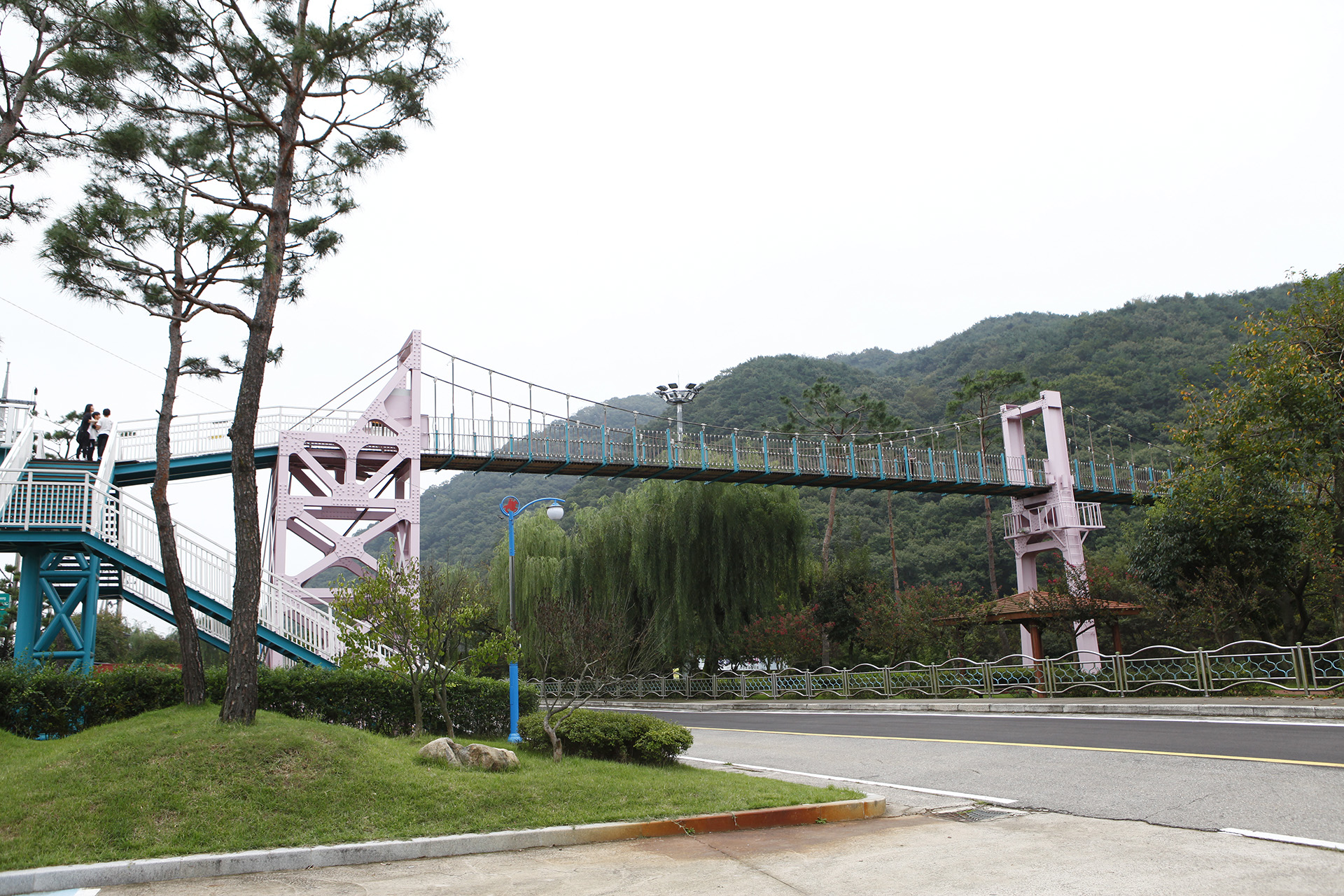 의령 구름다리 전경