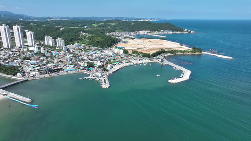 부산관광아카이브에 수록된 일광해수욕장 사진입니다.