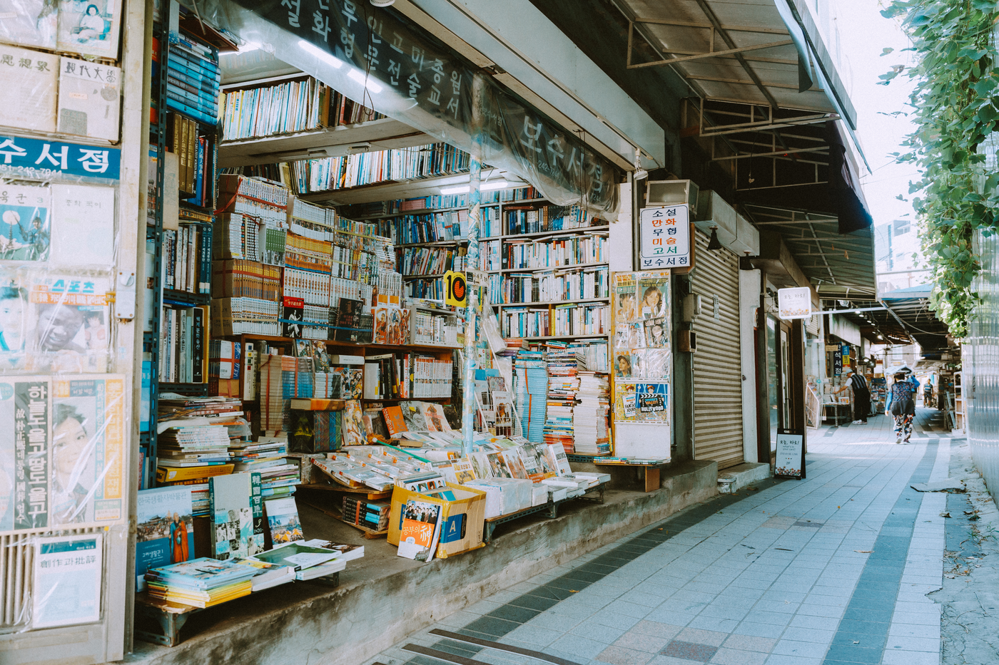From Refugee Stalls to a 1950s Used-Book Street: Bosu-dong Book Alley