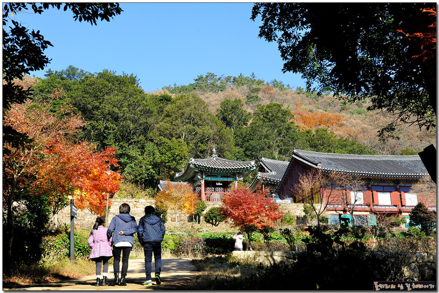 만덕산 다산유배길 전경.