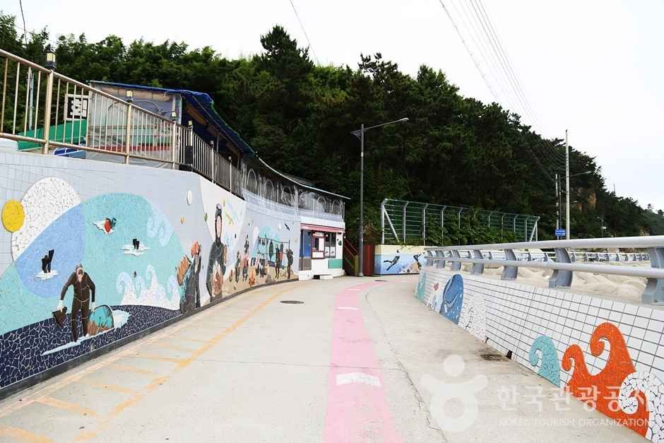 영도해녀문화전시관 내부 모습입니다.