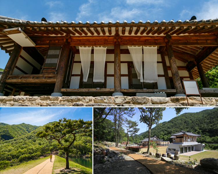 A Mountain Hanok Village Built by Residents in 2013, Osung Hanok Village