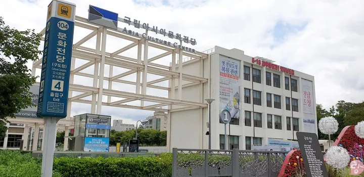 광장 주변의 광주 도심 역사 동선을 보여주는 이미지입니다.