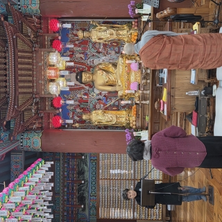 제주 하원동에 자리한 법화사 경내 풍경입니다.