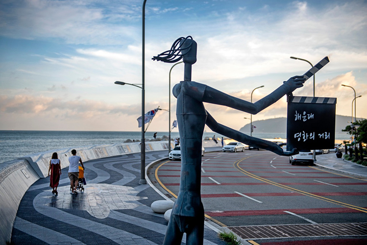 Busan Movie Street Along 800 m of Marine City’s Coast