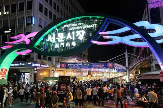 서문시장 야시장