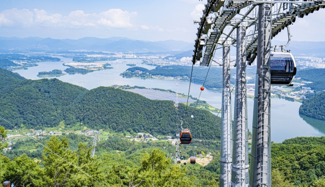 춘천삼악산호수케이블카 의암호정차장