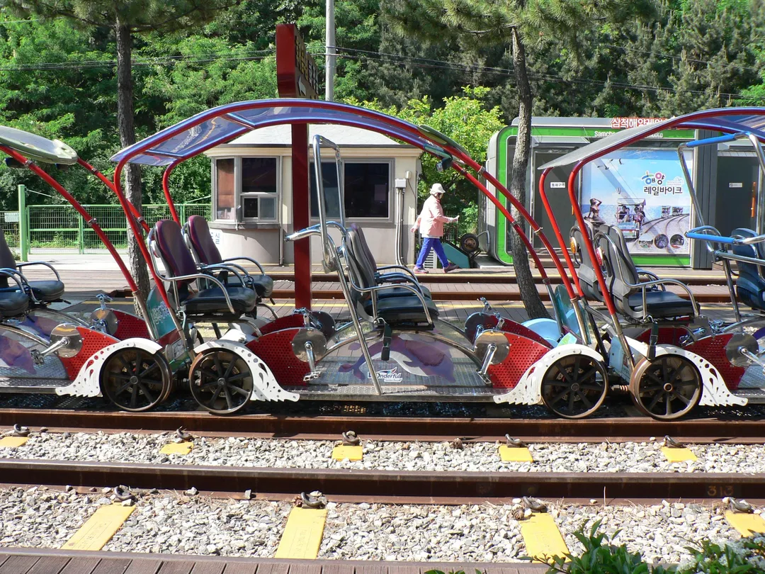 Samcheok Ocean Rail Bike Yonghŭa Station