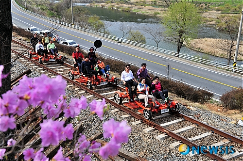섬진강레일바이크