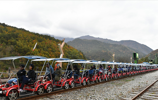 Jeongseon Rail Bike