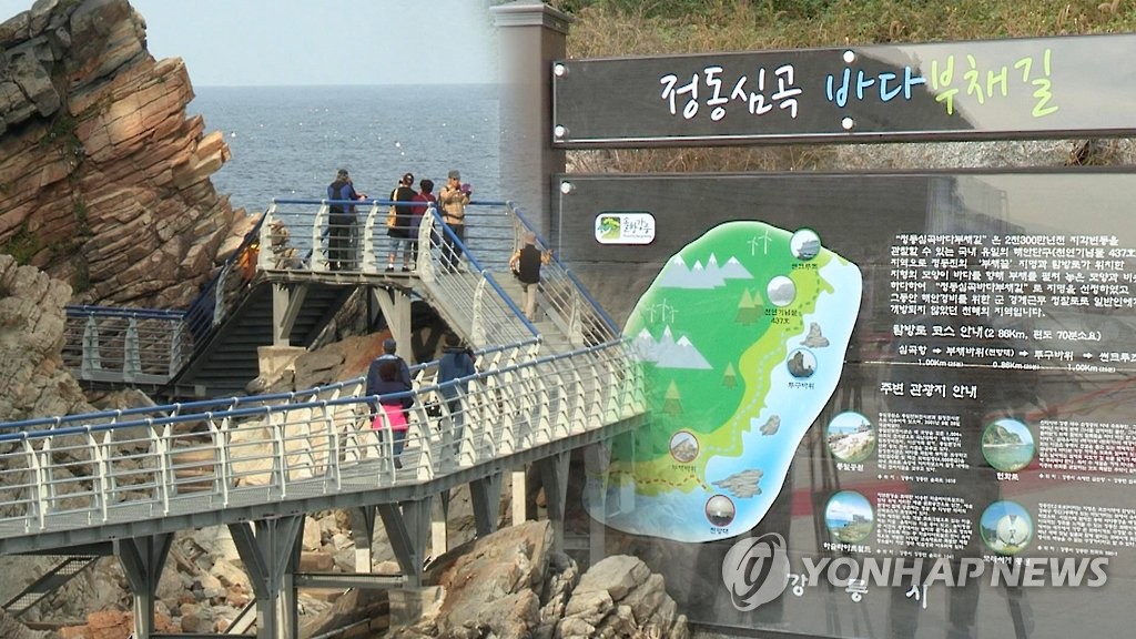 Jeongdong Simgok Sea Fan Road (Jeongdong Ticket Office)