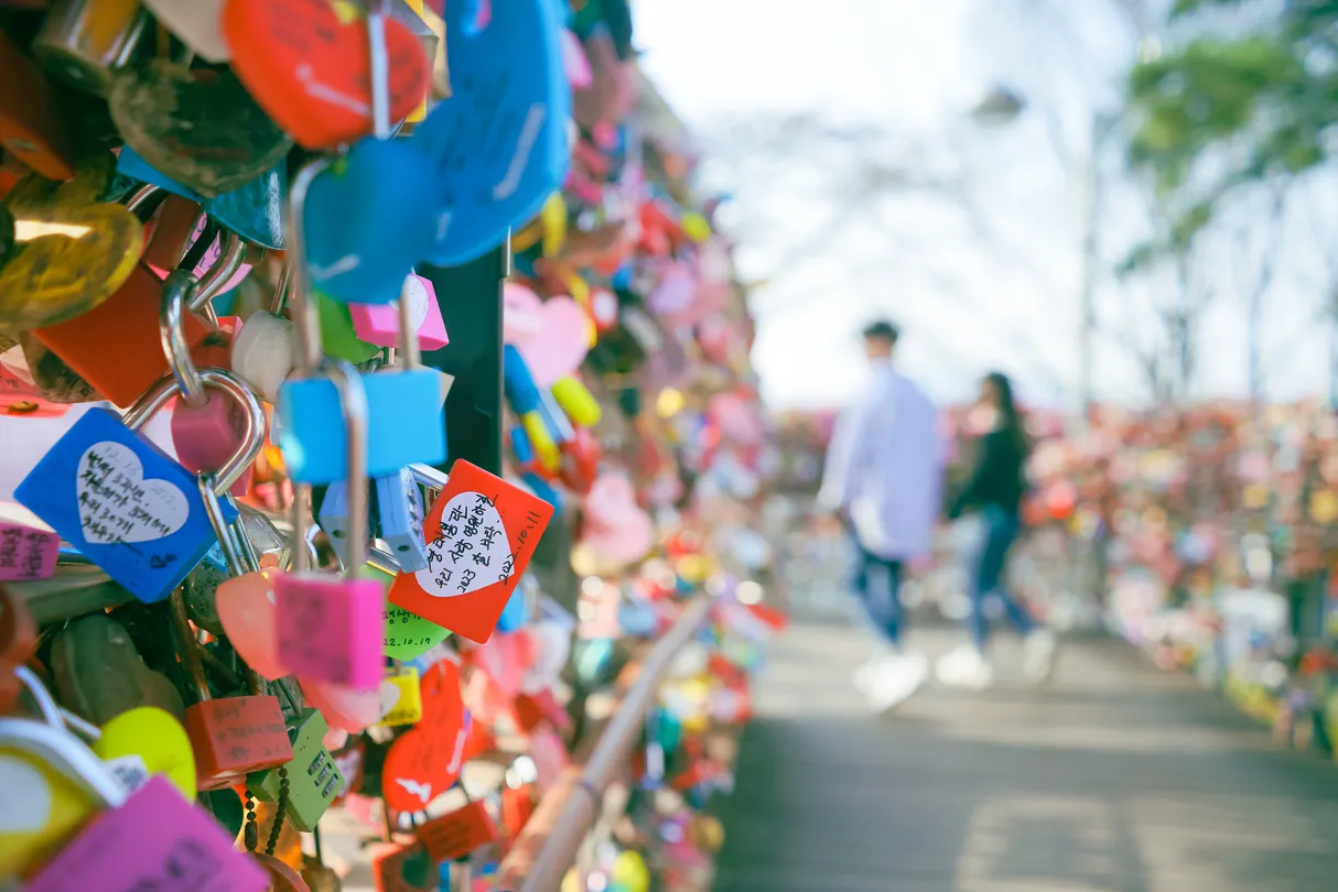 Seoul Tower Love Lock