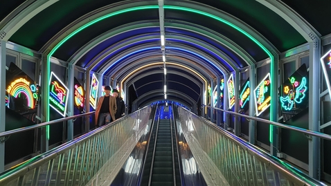 Yongdusan Park Escalator