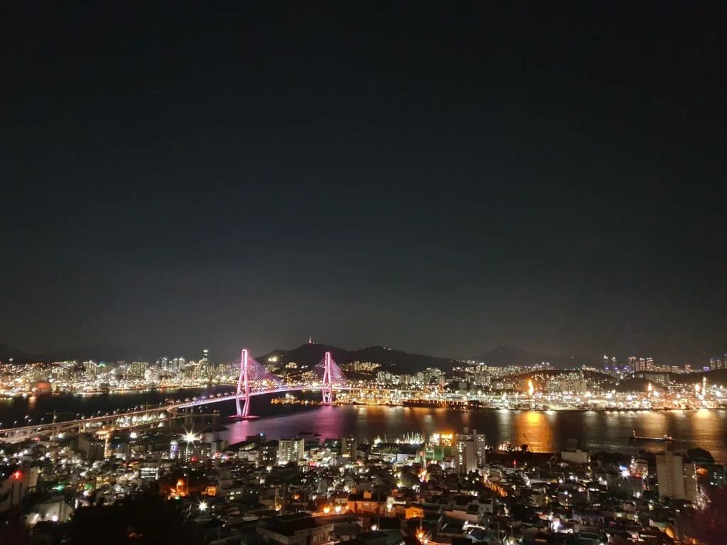 청학배수지전망대