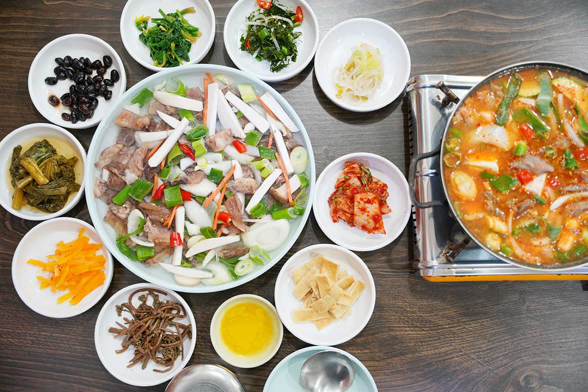 왔다 식당