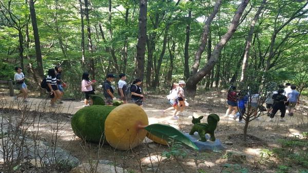 백양산 체험형 웰빙숲
