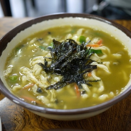 중문수두리보말칼국수