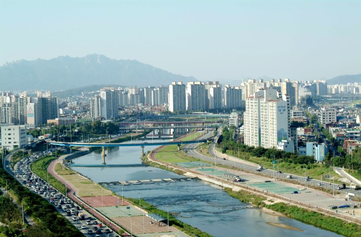 Jungnangcheon Stream