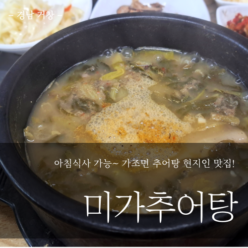 미가추어탕