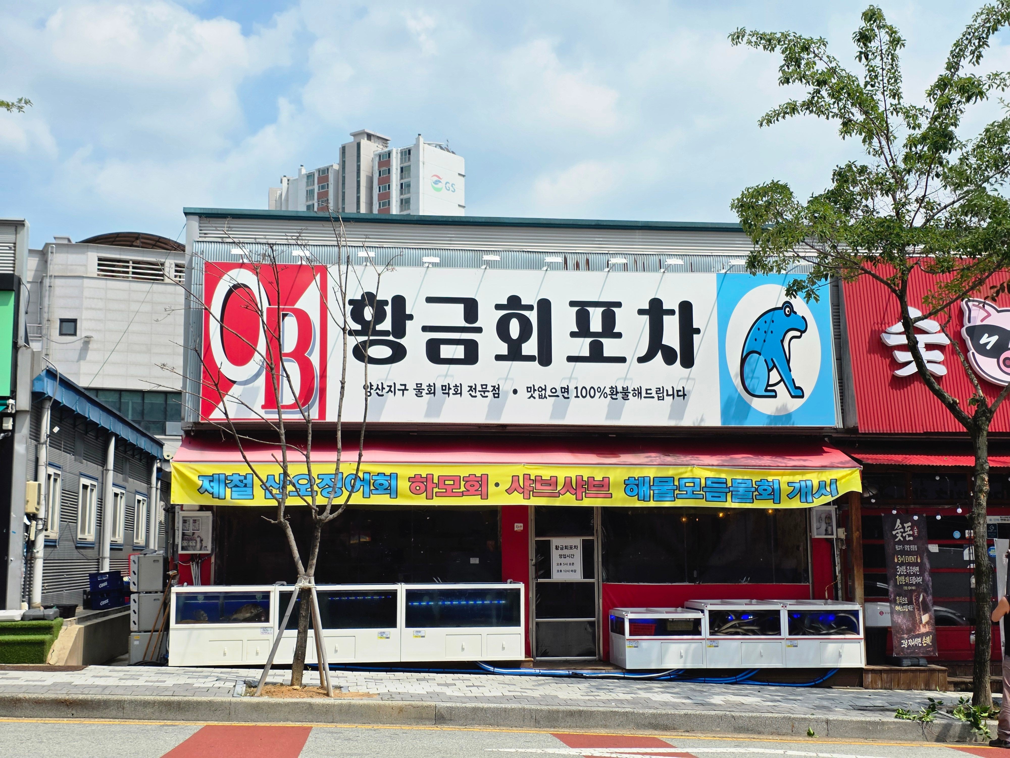 Hwanggeum Hoe Pocha Gwangju Yangsan Branch