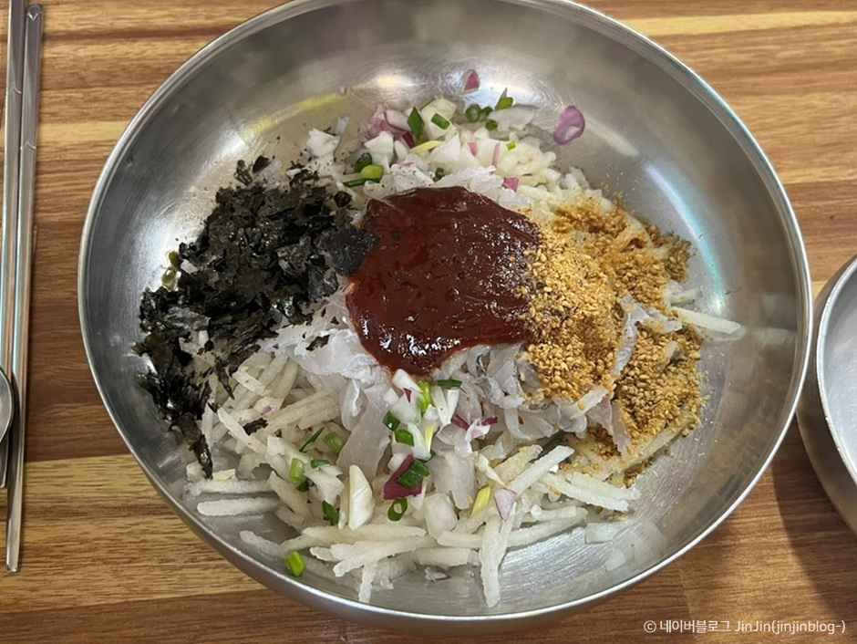 오대양물회식당