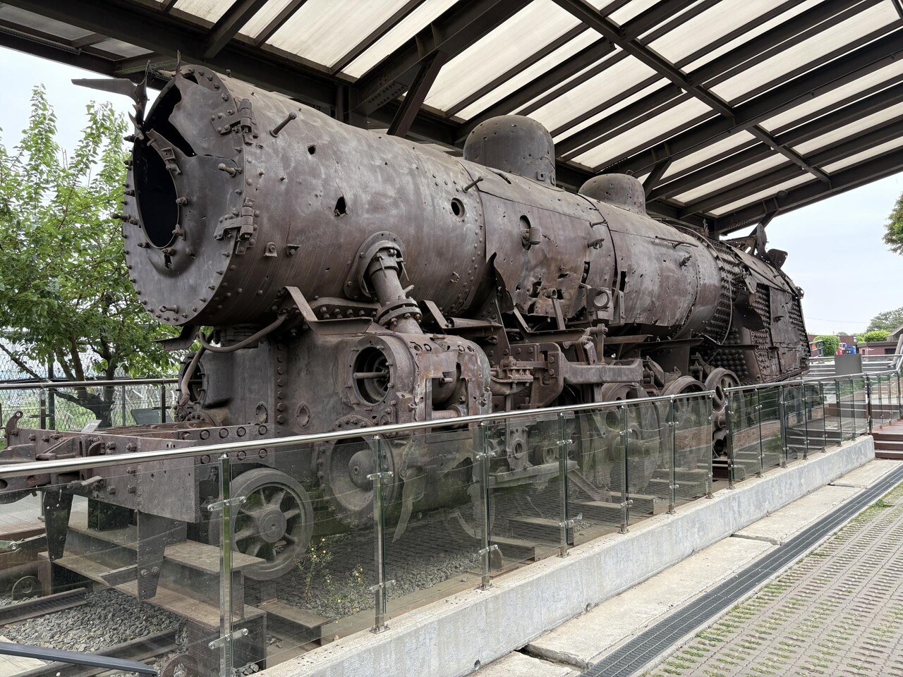 Gyeongui Line Jangdan Station Steam Locomotive