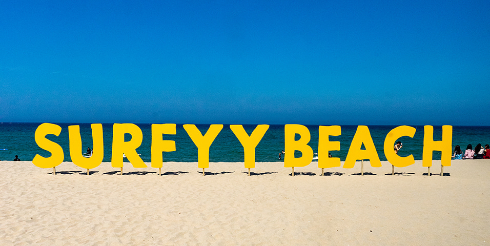 Yangyang Surf Beach, the go-to surfing coast in Gangwon