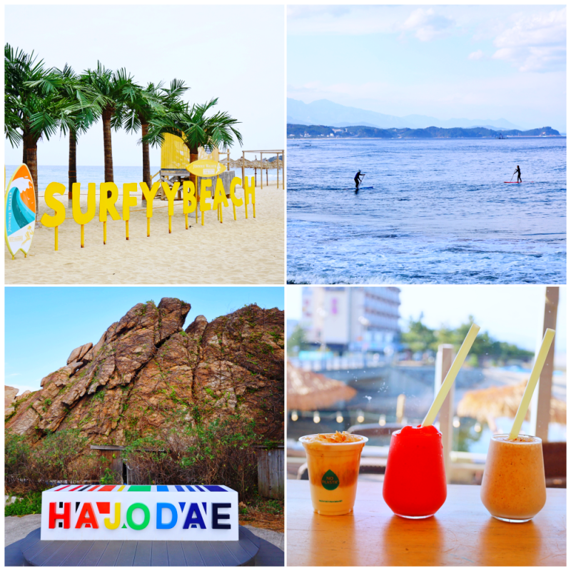 Gangwon-do Yangyang Surf Beach 계절 봄 가을