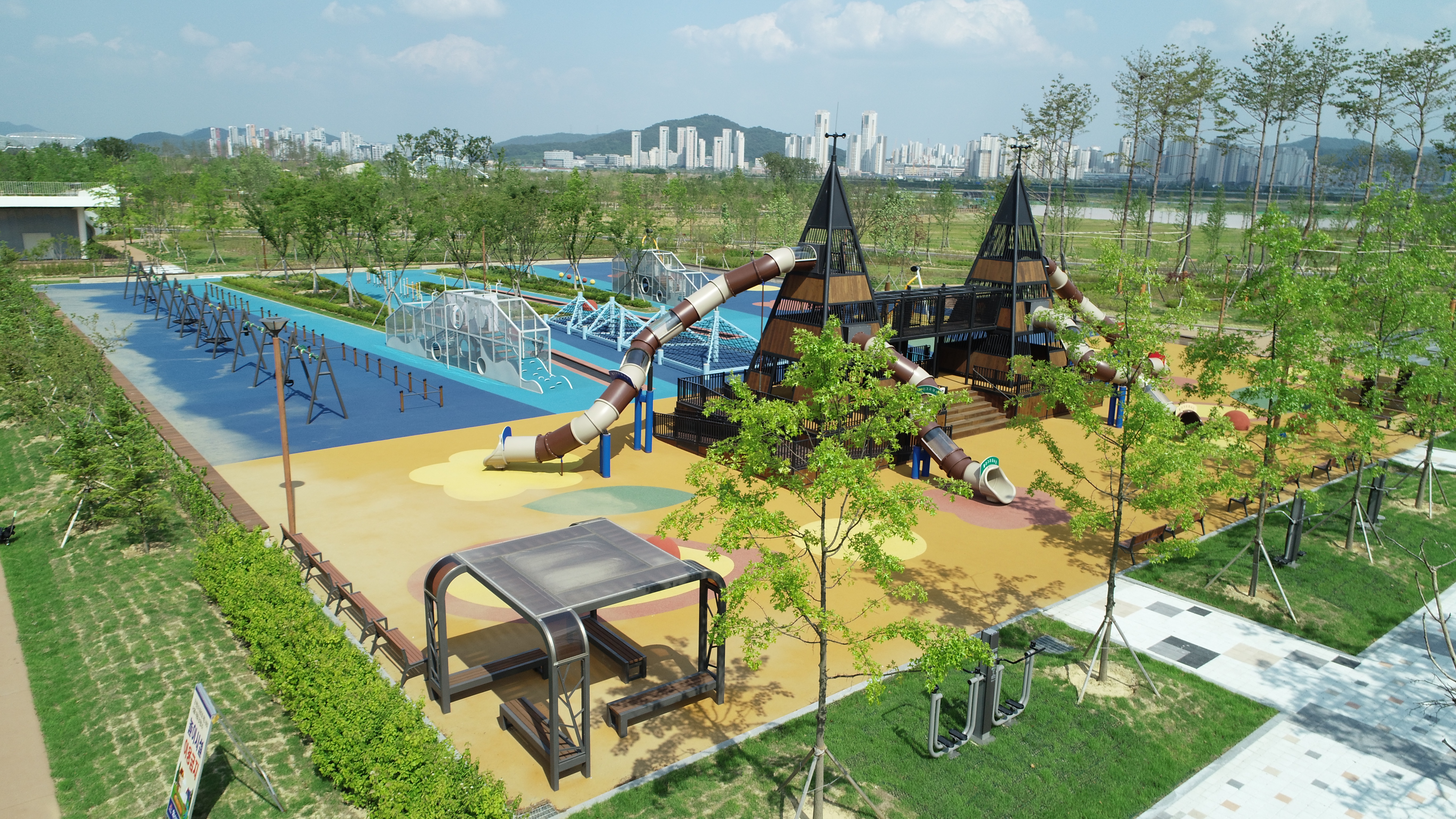 Sejong City Sejong Jungang Park 명소 볼거리