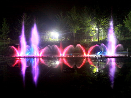Chungcheongbuk-do Cheongju Cheongnamdae night view