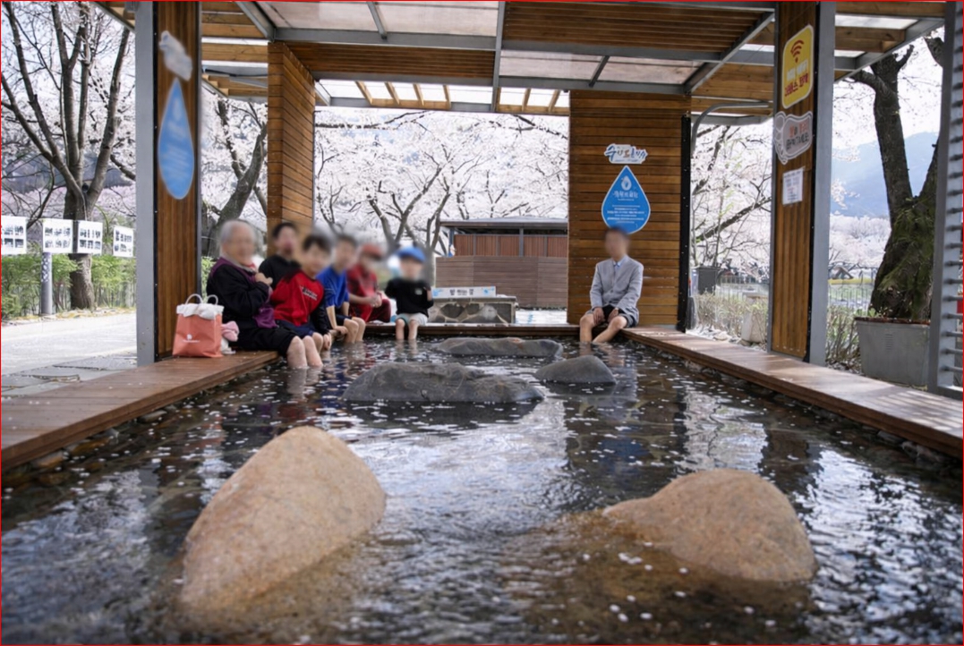 Chungcheongbuk-do Suanbo Hot Spring 계절 봄 가을