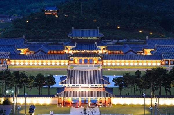 Chungnam Buyeo Baekje Culture Theme Park 야경