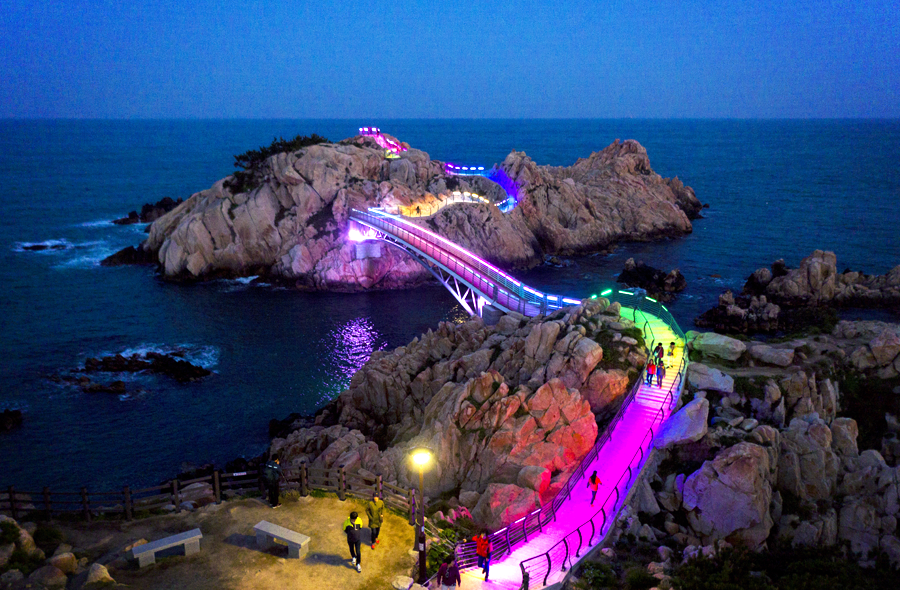 Ulsan Daewangam Park 야경