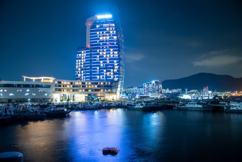 Jeonnam Yeosu Odongdo 야경