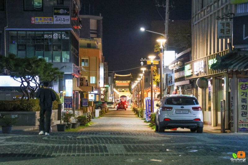 Jeonju Jeonju Gaeopni-gil 야경