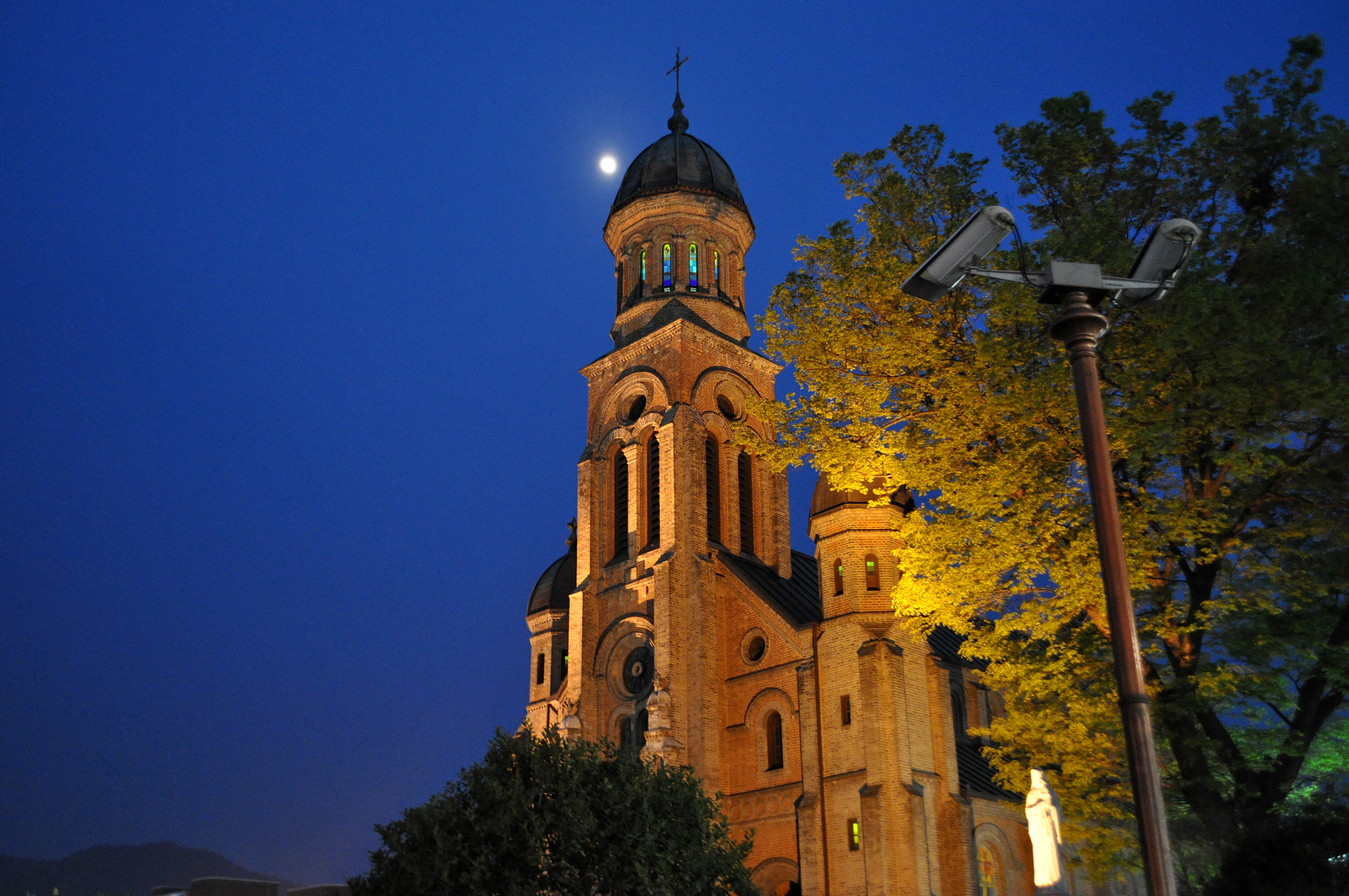 Jeonju Jeonju Jeondong Catholic Church 야경